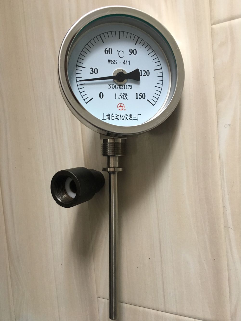 WSS-312-双金属温度计-上海自动化仪表三厂