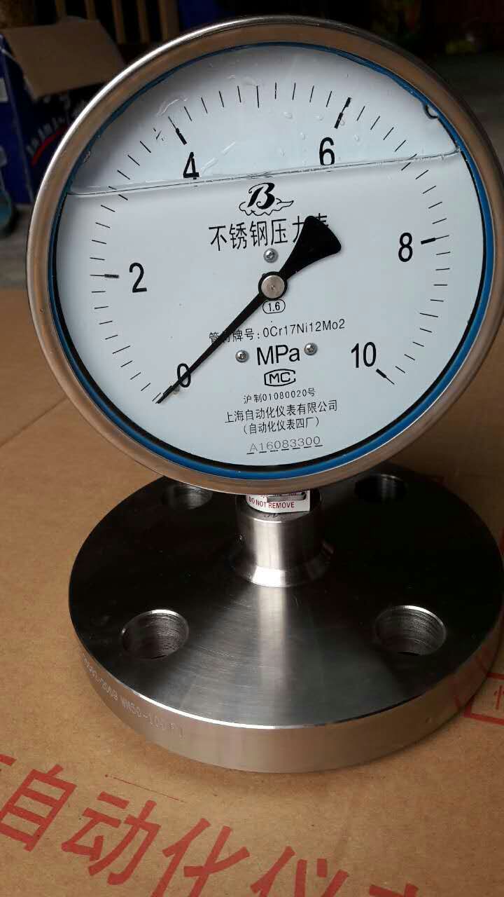 Y-100ML（MF）隔膜压力表